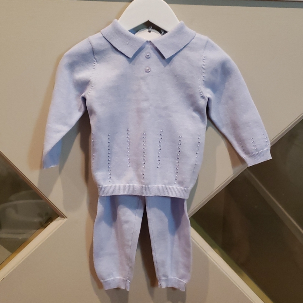 Knitted 2pc Baby Outfit